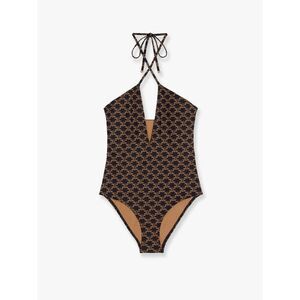 Celine Women One-Piece Swimsuit With Triomphe Motif